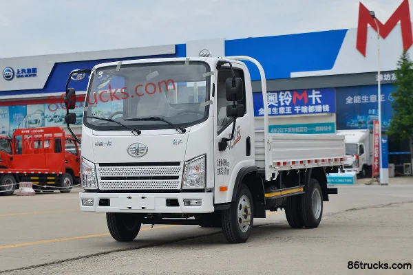 FAW Jiefang Hu VR 132 ch 4X2(6 roues) 3,7 m cabine simple plateau léger (China VI) Extérieur (3) | 86Trucks