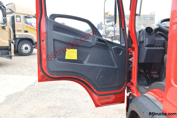 FAW Jiefang Tiger VH 170hp 4X2(6 wheels) 5.2m Single Row Flatbed Cargo Truck Cab (2) | 86Trucks