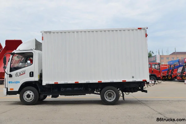 FAW Jiefang Hu VN 132 hp 4X2(6 wheels) 4.16m Single Row Van Light Truck Body (2) | 86Trucks
