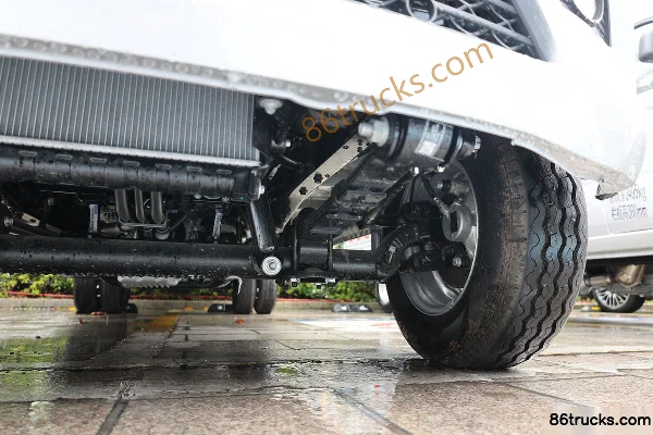 Foton Xiangling V3 1.5T 143 ch 4X2(6 roues) 2,7 m double cabine grille petit camion (China VI) Châssis (3) | 86Trucks