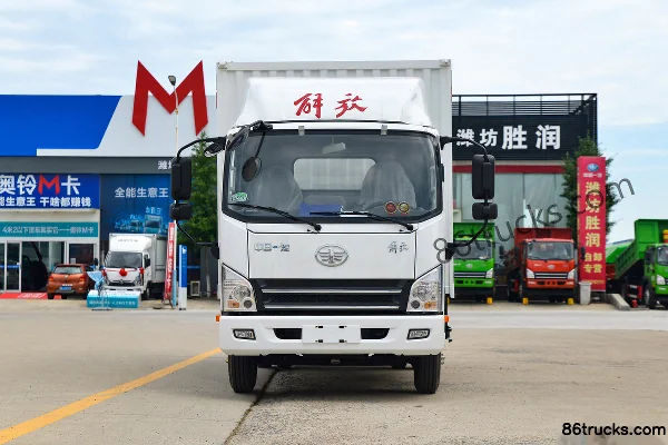 FAW Jiefang Hu VN 132 hp 4X2(6 wheels) 4.16m Single Row Van Light Truck Exterior (2) | 86Trucks