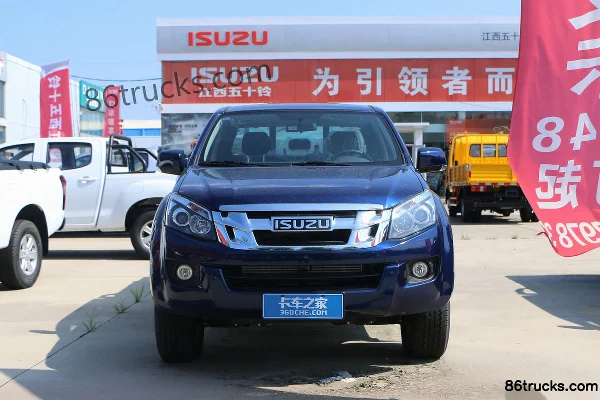 Jiangxi Isuzu Lingtuo 2020 Manual Leading Edition 2.5T Diesel 150hp 4WD double-row pickup truck Cab (2) | 86Trucks