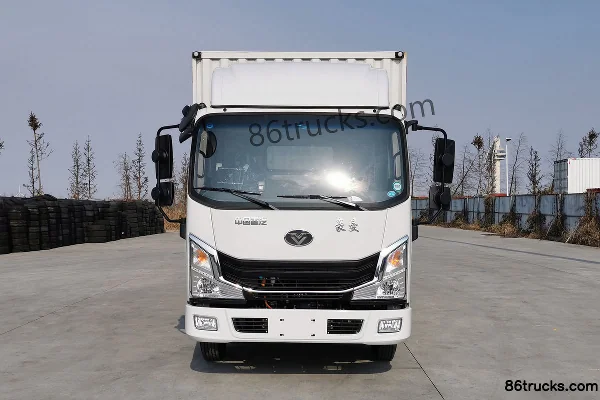 Sinotruk Haoman H3 4.5T 4.1m single-row pure electric van light truck 81.14kWh 4X2(6 wheels) Exterior (2) | 86Trucks