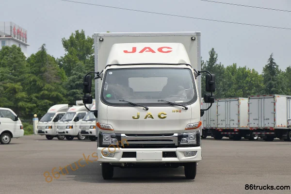 JAC Shuailing E Zhongti 150 ch 4X2(6 roues) 4,15 m camion léger fourgon à cabine simple (China VI) Extérieur (2) | 86Trucks