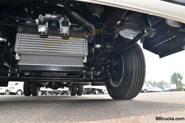 JAC Shuailing S6 130 hp 4X2(6 wheels) 3.85m Single Row Flatbed Light Truck (China VI) Chassis (3) | 86Trucks