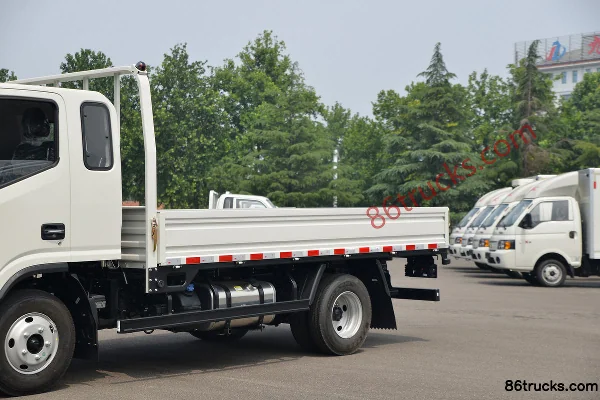 JAC Shuailing S6 130 hp 4X2(6 wheels) 3.85m Single Row Flatbed Light Truck (China VI) Body (1) | 86Trucks