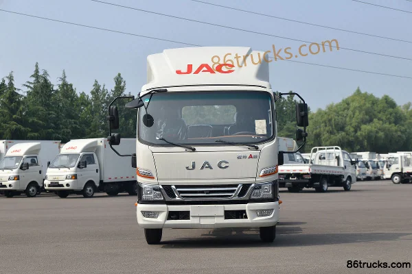 JAC Junling A8 160 ch 4X2(6 roues) 4,12 m camion fourgon simple cabine (China VI) Extérieur (2) | 86Trucks