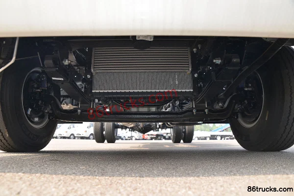 JAC Junling A8 160 ch 4X2(6 roues) 4,12 m camion fourgon simple cabine (China VI) Châssis (1) | 86Trucks