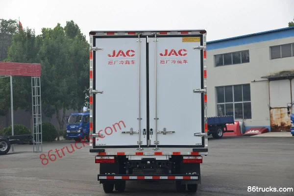 JAC Kangling J6 160 hp 4X2(6 wheels) 4.03m refrigerated truck (China VI) (5-speed) Body (3) | 86Trucks