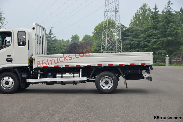 JAC Shuailing S7 160 hp 4X2(6 wheels) 3.85m semi-crew flatbed light truck (China VI) Body (3) | 86Trucks