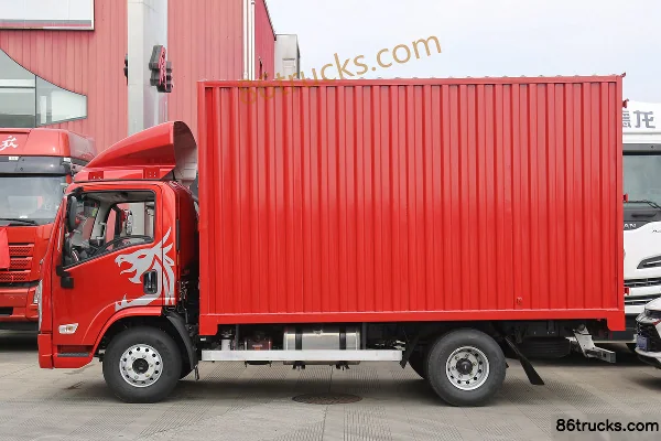 SHACMAN Light Truck Delong K5000 All-Range High Edition 160 hp 4X2(6 wheels) 4.18m Single Row Van Light Truck (China VI) Exterior (3) | 86Tr