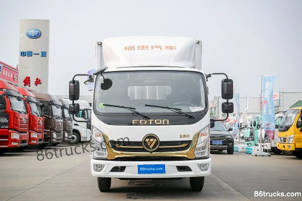 Foton Golden Aoling 158 hp 4X2(6 wheels) 4.14m Single Row Van Light Truck (China VI) Exterior (2) | 86Trucks