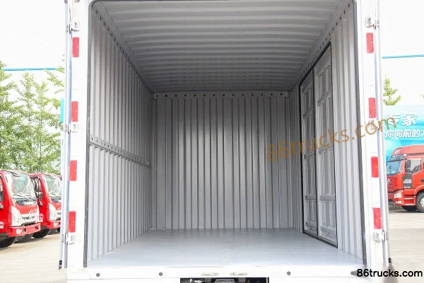 Foton Golden Aoling 158 hp 4X2(6 wheels) 4.14m Single Row Van Light Truck (China VI) Body (2) | 86Trucks