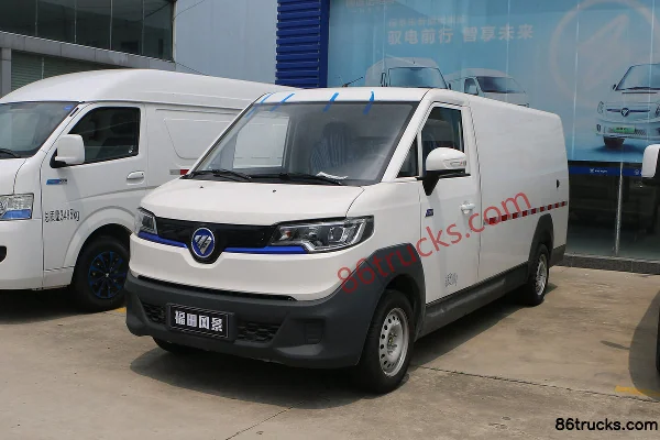 ZhiLan Auto ZhiLan Elf E7 5.395m Electric Cargo Van 46.36kWh Exterior (3) | 86Trucks
