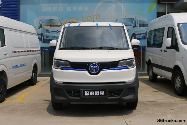 ZhiLan Auto ZhiLan Elf E7 5.395m Electric Cargo Van 46.36kWh Exterior (2) | 86Trucks
