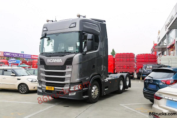 Scania S-Series 500hp 6X2R AMT Automatic Tractor Truck (Model S 500 6x2(8 wheels)) Exterior (3) | 86Trucks
