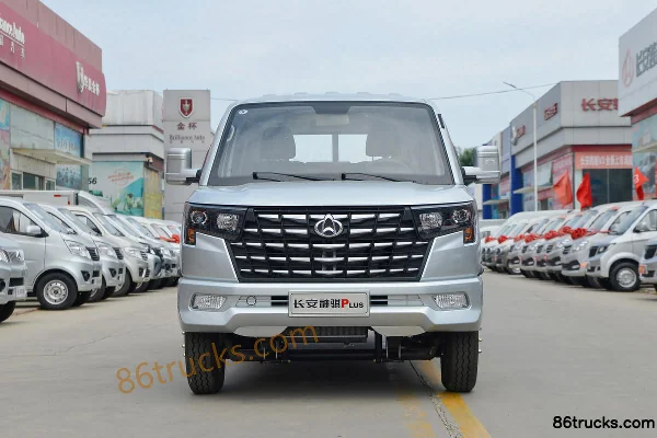 Ankai Shenqi PLUS Luxury 1.8L 139hp 4X2(6 wheels) Gasoline 3m Double Row Van Mini Truck (China VI)(Composite Board) Exterior (2) | 86Trucks