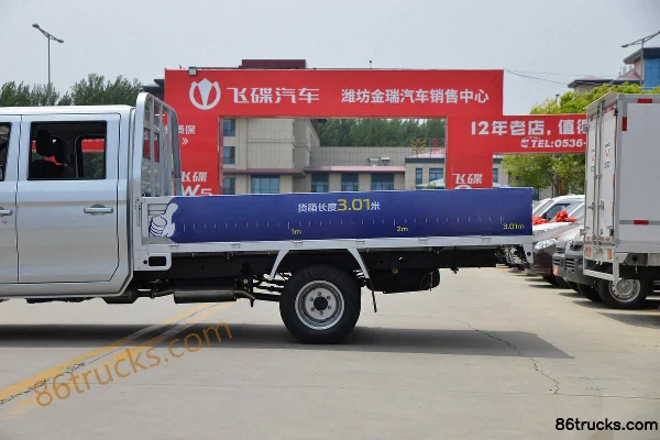 Ankai Shenqi PLUS Luxury 1.8L 139hp 4X2(6 wheels) Gasoline 3m Double Row Van Mini Truck (China VI)(Composite Board) Body (2) | 86Trucks
