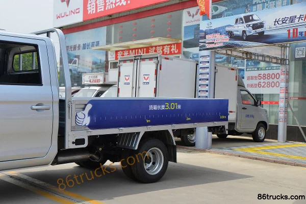 Ankai Shenqi PLUS Luxury 1.8L 139hp 4X2(6 wheels) Gasoline 3m Double Row Van Mini Truck (China VI)(Composite Board) Body (1) | 86Trucks