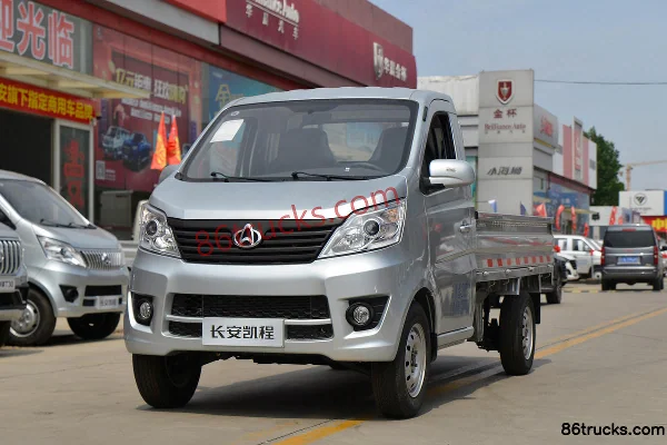 Ankai Xingka M 2021 Standard 1.5L 116hp 4X2(6 wheels) Gasoline 2.75m Single Row Flatbed Mini Truck (China VI) Exterior (3) | 86Trucks