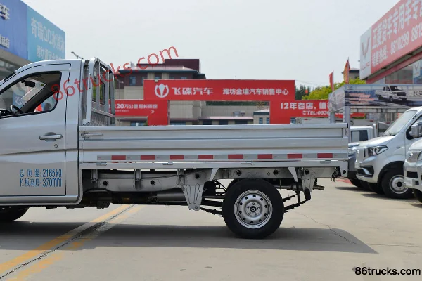 Ankai Xingka M 2021 Standard 1.5L 116hp 4X2(6 wheels) Gasoline 2.75m Single Row Flatbed Mini Truck (China VI) Body (2) | 86Trucks