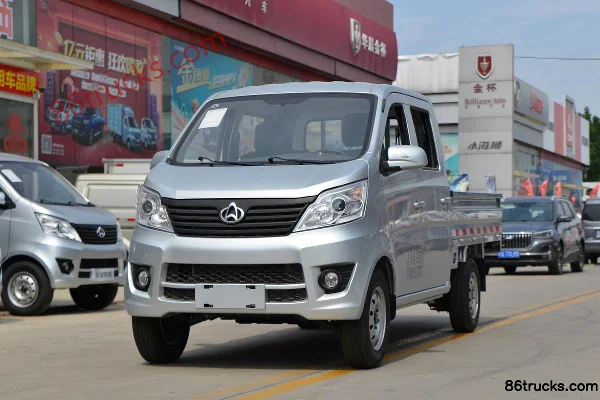 Ankai Xingka M 2021 Standard 1.5L 116 ch 4X2(6 roues) essence micro camion plateau double cabine 2,26 m (China VI) Extérieur (3) | 86Trucks