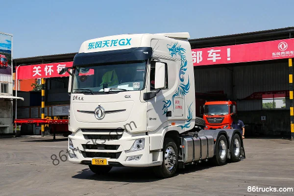 Dongfeng Commercial Vehicle Tianlong Flagship GX 600 ch 6X4(10 roues) tracteur routier AMT automatique (ralentisseur hydraulique) Extérieur