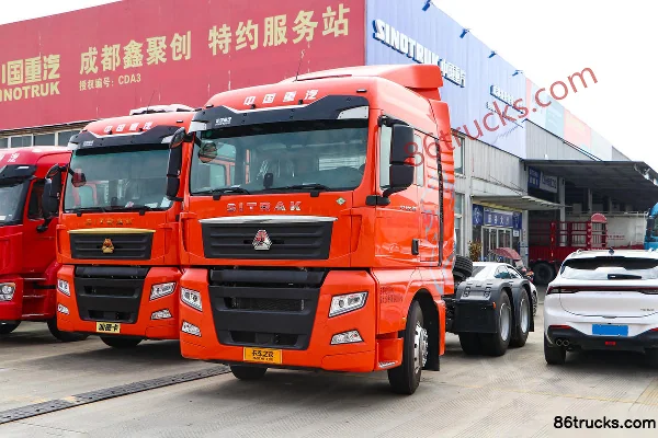 Sinotruk Sitrak SITRAK G7 camion lourd 400 ch 6X4(10 roues) tracteur routier LNG (China VI) (pont arrière MCY12BES) Extérieur (3) | 86Trucks