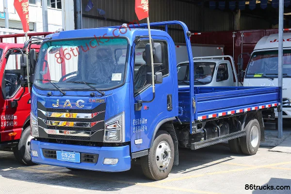 JAC Yunduoduo N5 édition luxe, 140 ch, 4X2(6 roues) , camion léger à ridelles de 4,12 m avec cabine simple (WLY 6 vitesses) Extérieur (3)