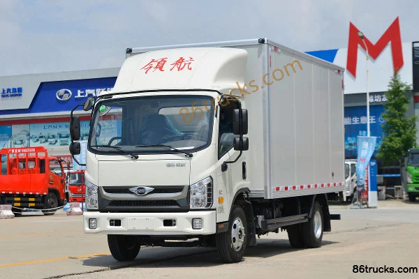 Foton Times Linghang H2 132hp 4X2(6 wheels) 4.15m Single Row Box Light Truck (China VI) Exterior (3) | 86Trucks