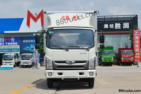 Foton Times Linghang H2 132hp 4X2(6 wheels) 4.15m Single Row Box Light Truck (China VI) Exterior (2) | 86Trucks