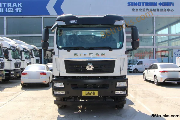 Sinotruk Sitrak C5H Medium Truck 350hp 8X4(12 wheels) Detachable Container Garbage Truck (China VI)(6-speed)(Beizhongdian Brand) Exterior (2