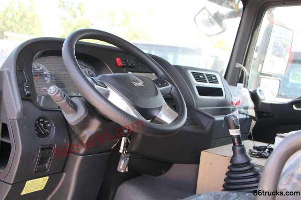 Sinotruk Sitrak C5H Medium Truck 350hp 8X4(12 wheels) Detachable Container Garbage Truck (China VI)(6-speed)(Beizhongdian Brand) Cab (2) | 8