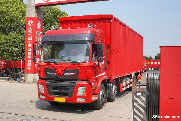 Dongfeng Changxing D3 260 hp 6X2(8 wheels) 6.8m Wing Van Truck (High Top) Exterior (3) | 86Trucks