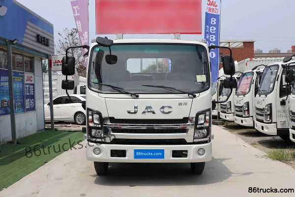 JAC Weiling K6 160 hp 4X2(6 wheels) 3.85m Row Half Flatbed Light Truck (China VI) (Ankang) Exterior (2) | 86Trucks