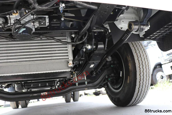 JAC Weiling K6 160 hp 4X2(6 wheels) 3.85m Row Half Flatbed Light Truck (China VI) (Ankang) Chassis (3) | 86Trucks