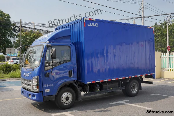 JAC Weiling K5 137 hp 4X2(6 wheels) 4.15m Single Row Van Light Truck (WLY 5-speed) Exterior (3) | 86Trucks