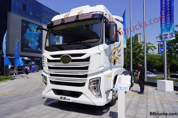 FAW Jiefang Qingdao Yingtu First Class 560 hp 6X4(10 wheels) AMT automatic tractor truck (China VI) Exterior (3) | 86Trucks