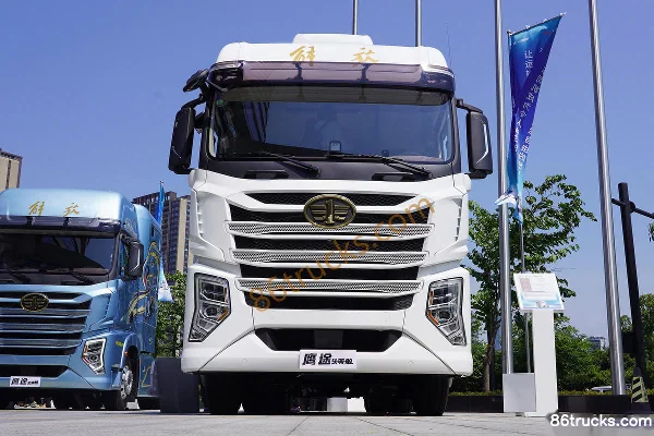 FAW Jiefang Qingdao Yingtu First Class 560 hp 6X4(10 wheels) AMT automatic tractor truck (China VI) Exterior (2) | 86Trucks