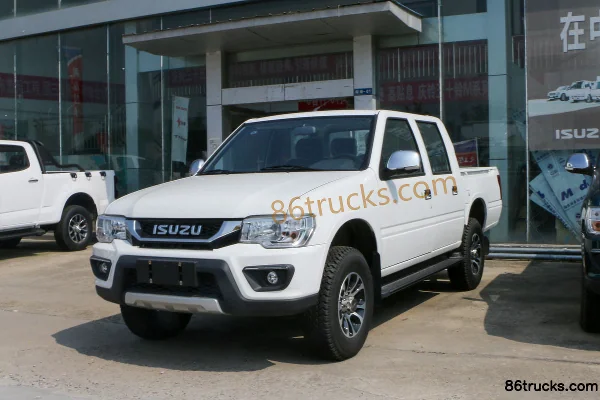 Qingling Isuzu T17 2021 3.0T Diesel 142 hp 4WD Standard Wheelbase Double Row Pickup Cab (3) | 86Trucks