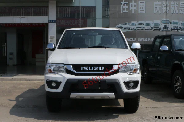 Qingling Isuzu T17 2021 3.0T Diesel 142 hp 4WD Standard Wheelbase Double Row Pickup Cab (2) | 86Trucks