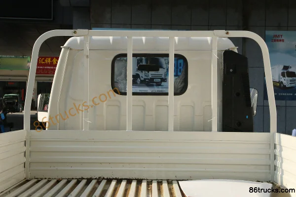JMC Shunwei cabine étroite, 127 ch, 4X2(6 roues) , camion porteur à ridelles 4,22 mètres, cabine simple (China VI) Carrosserie (3) | 86Truck