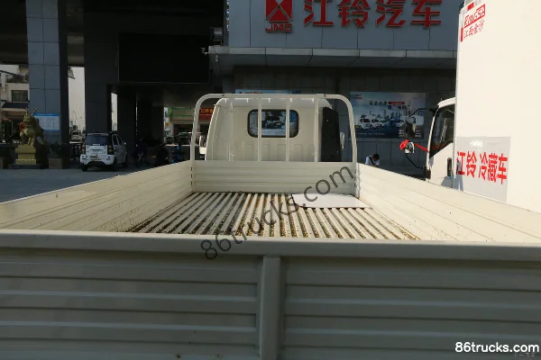 JMC Shunwei cabine étroite, 127 ch, 4X2(6 roues) , camion porteur à ridelles 4,22 mètres, cabine simple (China VI) Carrosserie (2) | 86Truck