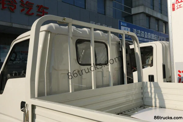 JMC Shunwei cabine étroite, 127 ch, 4X2(6 roues) , camion porteur à ridelles 4,22 mètres, cabine simple (China VI) Carrosserie (1) | 86Truck