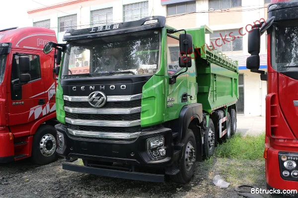 SAIC Hongyan Jiehu H6 Composite Edition 400hp 8X4(12 wheels) 7.2m Dump Truck (China VI) Exterior (3) | 86Trucks
