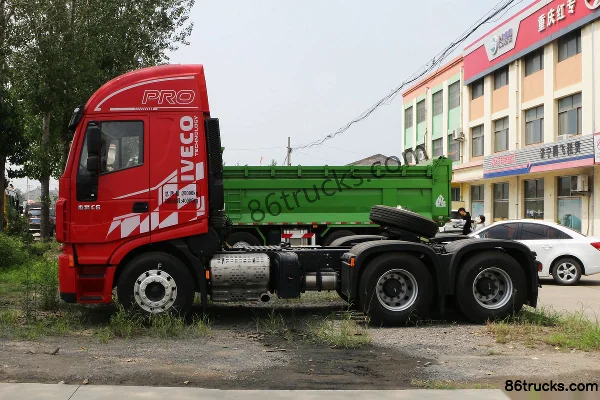 SAIC Hongyan Genlyon C6 Heavy Truck PRO 460 hp 6X4(10 wheels) Tractor Truck (China VI) Exterior (3) | 86Trucks