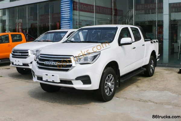 Qingling Isuzu Daka TAGA 2021 version Super Value 3.0T diesel 143 ch manuel 2 roues motrices empattement long double cabine pick-up (China V