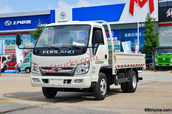 Foton Xiaoyun 7 115hp 4X2(6 wheels) 3.67m Single Row Dump Truck Exterior (3) | 86Trucks