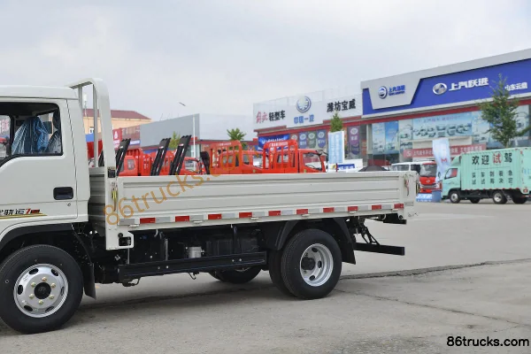 Foton Xiaoyun 7 115hp 4X2(6 wheels) 3.67m Single Row Dump Truck Body (1) | 86Trucks