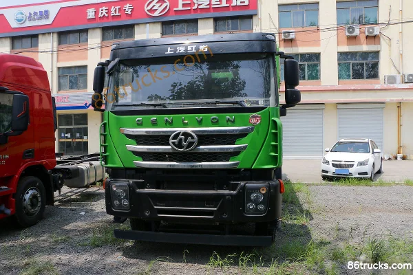 SAIC Hongyan Genlyon C6 Heavy-Duty 420 hp 8X4(12 wheels) 6.5m Dump Truck (China VI) Exterior (2) | 86Trucks